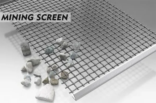 1.5mm-50mm Hole Size 316 Stainless Steel Crimped Wire Screen Mesh