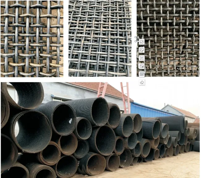Manganese Steel Wire Woven Wire Vibrating Screen Quarry Screen Mesh Stone Crusher Screen Mesh