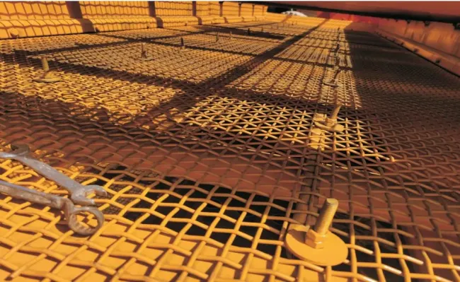 Manganese Steel Wire Woven Wire Vibrating Screen Quarry Screen Mesh Stone Crusher Screen Mesh