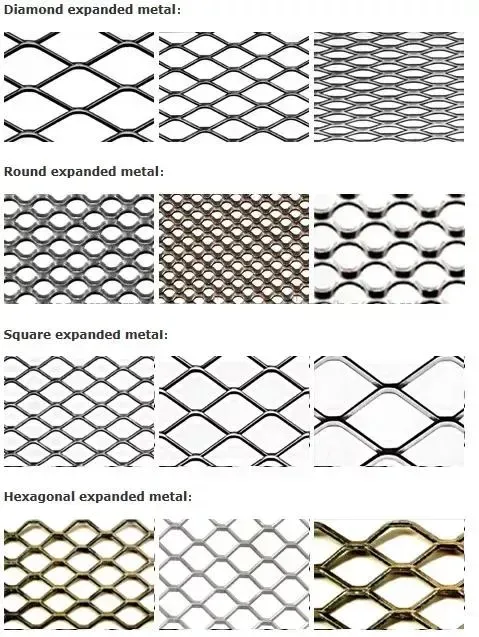 China Factory Aluminum Stainless Steel 4X8′ Heavy Duty Expanded Metal Sheets
