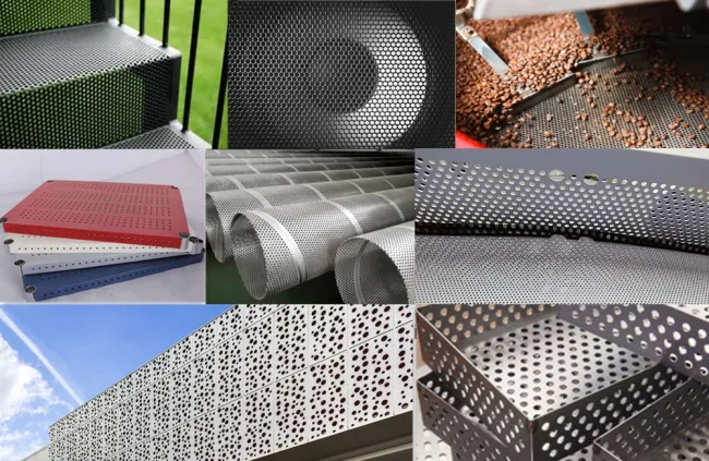 Sample Customization Stainless Steel Round Hole Perforated Metal Sheet Filter Mesh Punching Mesh for Oil Filtration Wire Mesh Expanded Metal Mesh