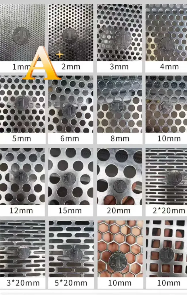 Stainless Steel Perforated Metal Sheet Mesh