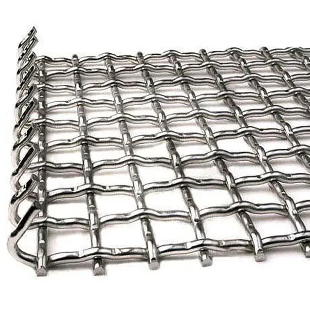 Aluminum Woven Crimped Wire Screen Mesh