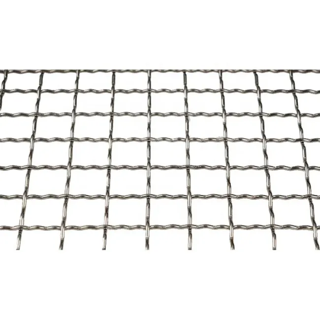 Aluminum Woven Crimped Wire Screen Mesh