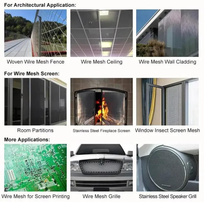Stainless Steel Crimped Woven Wire Mesh