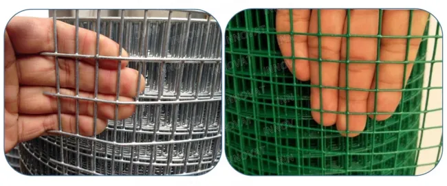 Cheap Price 3/8 Inch 3/4 X 3/4 Inch 1/2 X 1 1X1 1X2 Electro Galvanized / Hot Dipped Galvanized /PVC Coated Welded Wire Mesh Roll