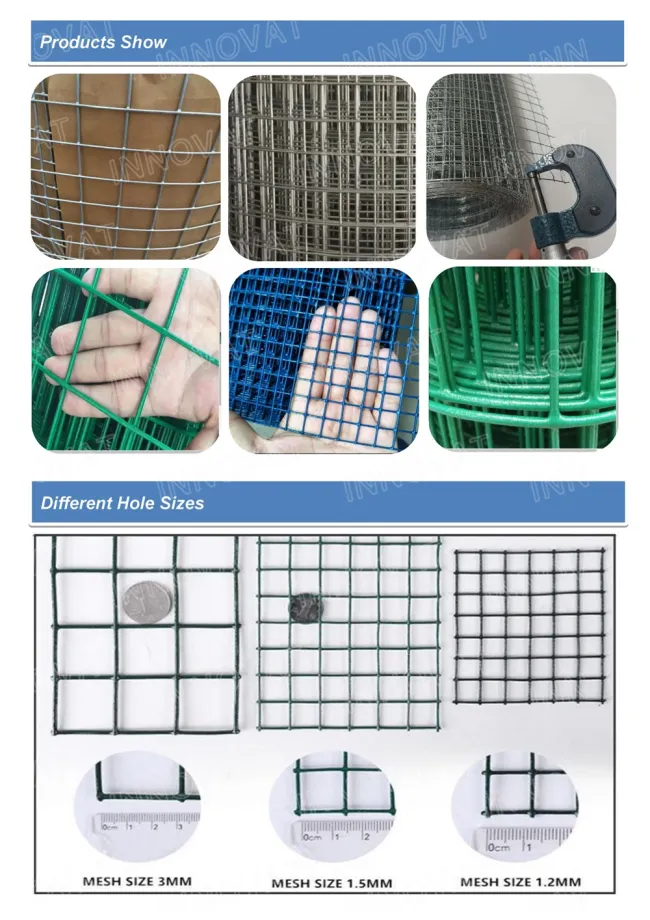 Cheap Price 3/8 Inch 3/4 X 3/4 Inch 1/2 X 1 1X1 1X2 Electro Galvanized / Hot Dipped Galvanized /PVC Coated Welded Wire Mesh Roll