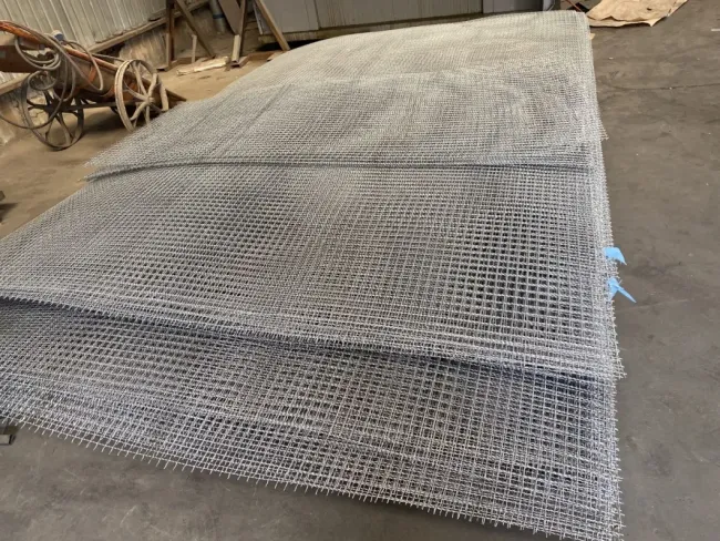 Stainless Steel 316 Woven Crimped Wire Vibrating Screen Mesh