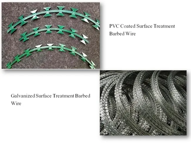 Hot Dipped /Galvanized Razor Barbed Concertina Wire for Border Wall/Airport Concertina Razor Barbed Wire