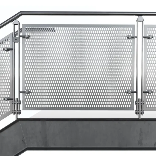 Decorative Perforated Sheet Stainless Steel Metal Perforated Screen Mesh