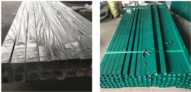 curved mesh fence
