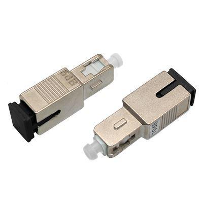 China Zinky Alloy Optical Fiber Tools SC Attenuator For FTTH FTTB FTTX Network for sale