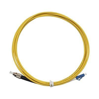 China 3.0mm Cordón de parches de fibra óptica / Simplex LC a FC Cordón de parches certificado ROHS en venta