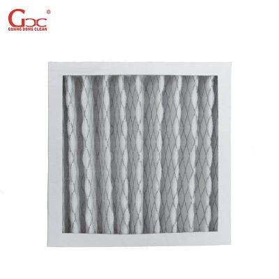 China 1600m³/h Cleanroom Pleated Pre Filter for sale