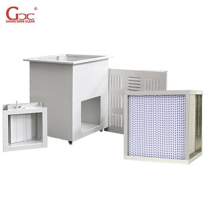 China High Efficient 500m3/h Air Filter Outlet With Partition CE approved for sale