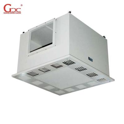 China Color Plate 500m3/H Air Filter Outlet Box For Clean Room for sale