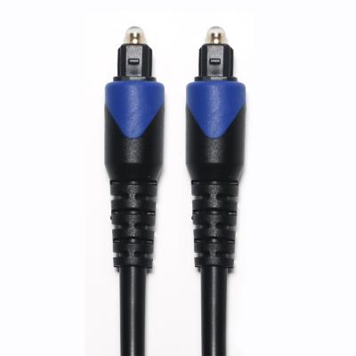 Chine Câble numérique Audio optique TOSLINK OD6.0 connecteur ABS Port plaqué or pour lecteur CD barre de son Home cinéma 1M à vendre