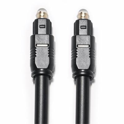 China Cable de audio digital óptico OD4.0 Cable Toslink macho a macho para cine en casa, barra de sonido, TV y más 1.2M 2.4M 3M Más en venta
