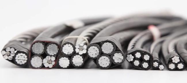 Aerial cable technical diagram