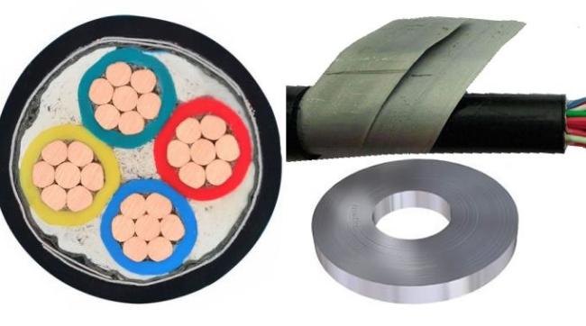 U1000 Aluminum XLPE Steel Tape Armoured ARVFV Cable 3x300+1x120+1x25mm 3x300+2x25mm 3x300+1C+P.E NFC 32-322 IEC 60502