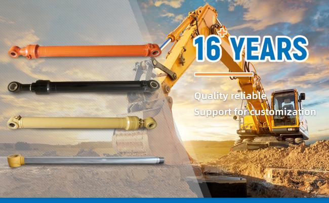 Excavator hydraulic cylinder overview
