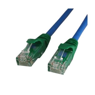 China Blue 25 Feet Cat6 Crossover Patch Cable for sale