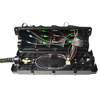 China Fiber optic waterproof multifunction terminal box fit for ODVA,H optic and Mini SC for sale