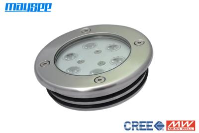China 6x1w / 6x3w RGB LED Swimming Pool Lights Underwater , Color Changing Pool Light for sale