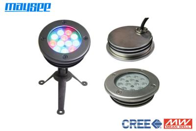 China 36w Outdoor RGB Recessed LED Pond Lights , Color Changing LED Light for sale