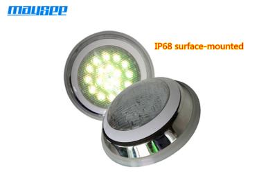 China Remote Control Outdoor Surface Mounted LED Pool Light Waterproof IP68 for sale