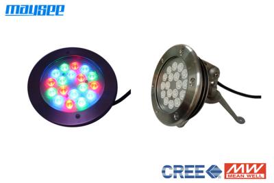 China 54 Watt Submersible Rgb Led Pool Light Color Changing By Dmx Control for sale