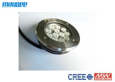 Cina Mezzo sommergibile dell'acciaio inossidabile IP68 316 luce subacquea dello stagno di 36 di watt luci LED di RGB LED in vendita