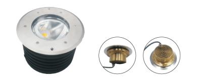 China Garden Brass Housing Led Underground Light Power On / Off Control Mode for sale