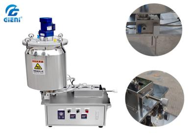 China Single Nozzle Lipstick Filling Machine / Stainless Steel Piston Type Filler for sale