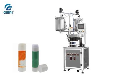 China Semi - Automatic Cosmetic Lip Balm Filling Machine With 12 Nozzles for sale