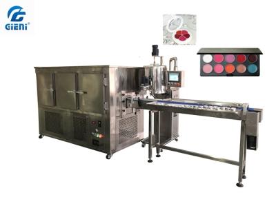 China Capacidade de produção cosmética da máquina de enchimento do batom da cor de alumínio da bandeja grande à venda