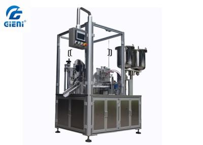 China High Speed Rotary Color Cosmetic Automatic Filling And Capping Machine For Lip Gloss for sale