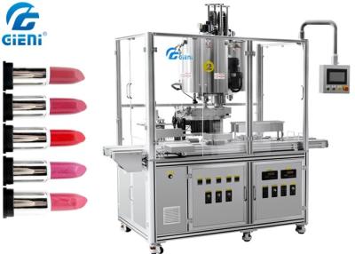 Chine Rouge à lèvres automatique de moule de silicone de 10 becs faisant la machine avec des réservoirs de chauffage à vendre
