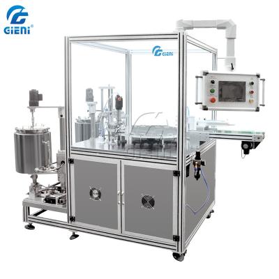 China 15L tipo rotatorio máquina de rellenar poner crema automática del amortiguador de aire en venta