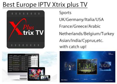 China Australia IPTV Xtrix tv Plus watch Europe USA Arabic EPL sports etc ch with Catch up for Australia and New Zealand users for sale
