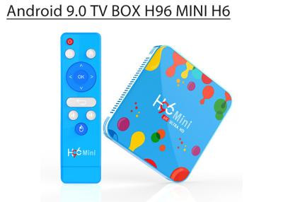 China Fashion design 6k Ultra HD Allwinner H6 smart android 9.0 H96 mini 4GB 32GB/128GB smart tv box for sale