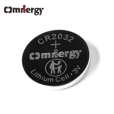 China Pilha duradouro CR2032 3v 220mAh do botão da bateria da pilha da moeda do lítio CR2032 à venda
