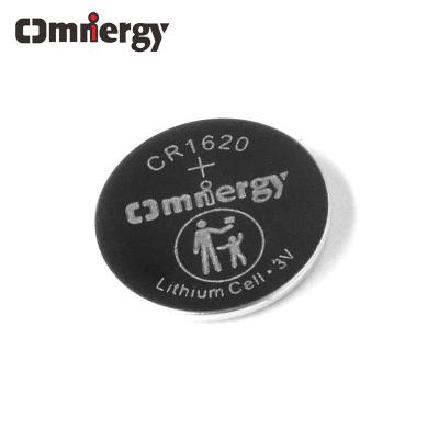 中国 CR1620リチウム ボタンの細胞電池3Vのリチウム硬貨の細胞電池 販売のため