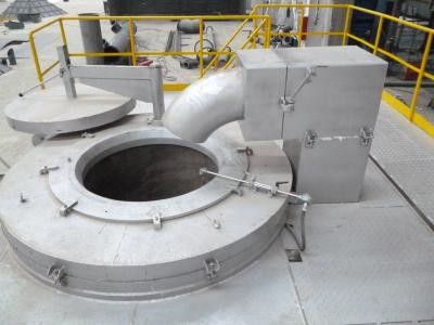 China el horno Ecuperative del bastidor de aluminio de 0.30MPa 950C calor los cambiadores para la aleación en venta