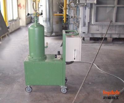 China Aluminum Foundry Casthouse 80L Fluxing Agent Injection Unit To Refine Molten Aluminum for sale