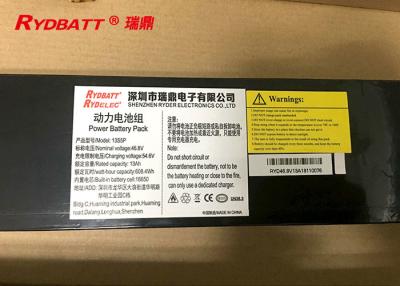 China 13ah 48v Lithium Battery Pack / 18650 13s5p E Scooter Lithium Ion Battery for sale