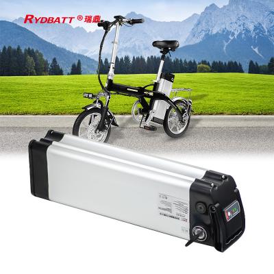 China Silver Fish Electric Bicycle Battery Pack 48V 10.4Ah  500-1000 Times Life for sale