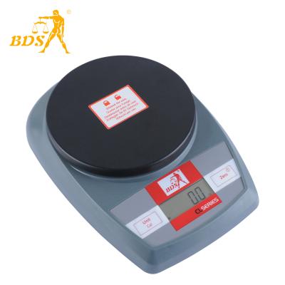 China BDS-CL kitchen scale,With LCD display,backlight,Transport locked,Overload protection,2kg/3kg/0.1g,black body color . for sale