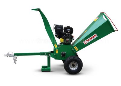 China 15HP Branch Shredder Chipper 5 Inch Chipping Capacity With Pull Start System for sale