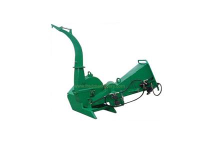 China 20 - 50 HP Tractor 4 Inch Wood Chipper With Hydraulic Feeding System for sale